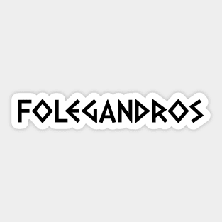 Folegandros Sticker